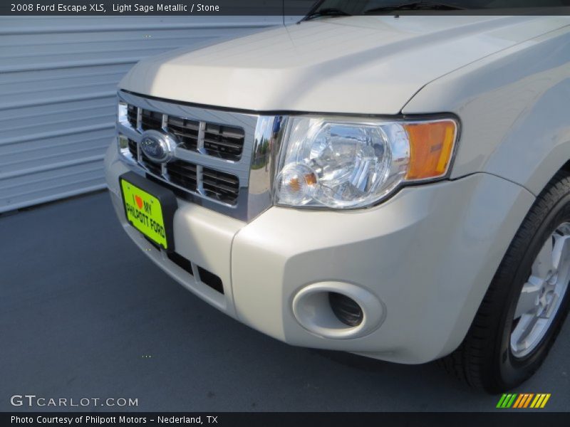 Light Sage Metallic / Stone 2008 Ford Escape XLS