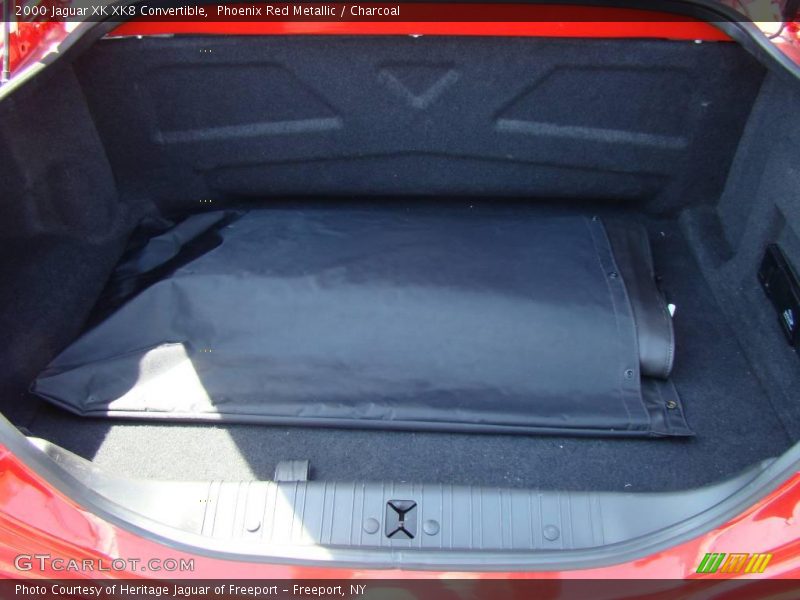 Phoenix Red Metallic / Charcoal 2000 Jaguar XK XK8 Convertible