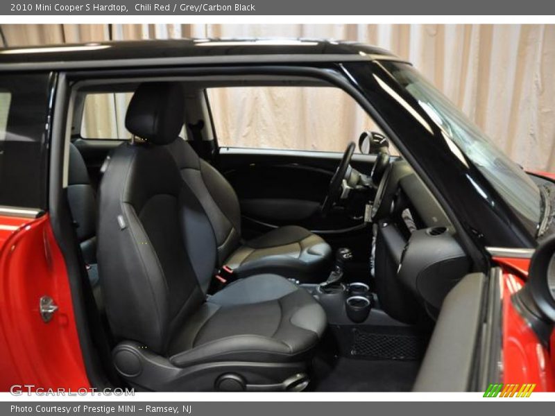 Chili Red / Grey/Carbon Black 2010 Mini Cooper S Hardtop