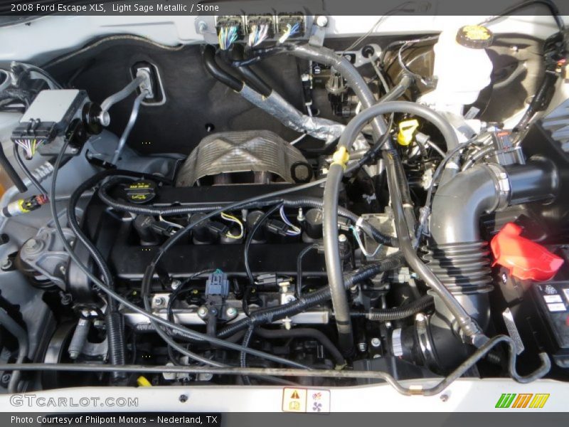 Light Sage Metallic / Stone 2008 Ford Escape XLS