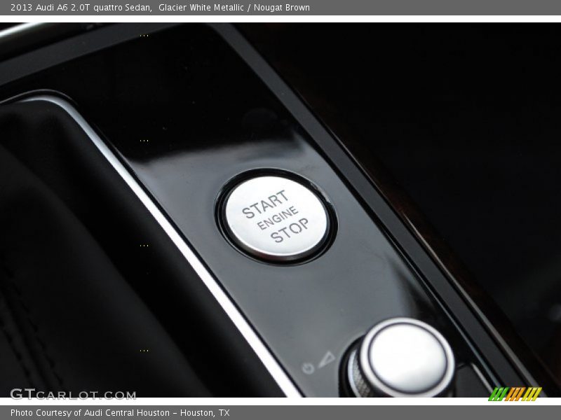Glacier White Metallic / Nougat Brown 2013 Audi A6 2.0T quattro Sedan