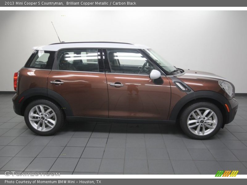 Brilliant Copper Metallic / Carbon Black 2013 Mini Cooper S Countryman