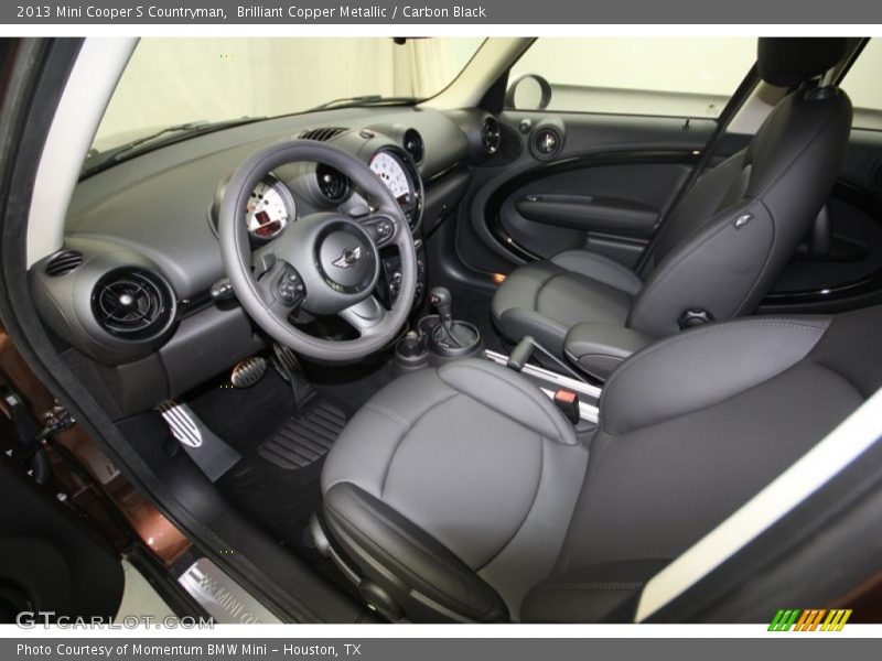 Brilliant Copper Metallic / Carbon Black 2013 Mini Cooper S Countryman