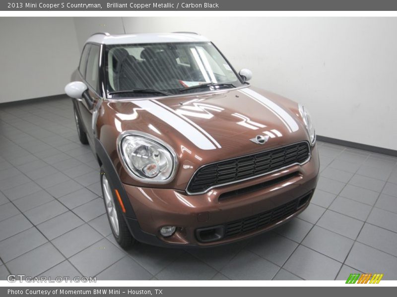 Brilliant Copper Metallic / Carbon Black 2013 Mini Cooper S Countryman
