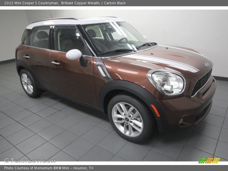 Brilliant Copper Metallic / Carbon Black 2013 Mini Cooper S Countryman
