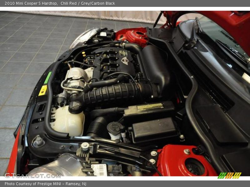 Chili Red / Grey/Carbon Black 2010 Mini Cooper S Hardtop