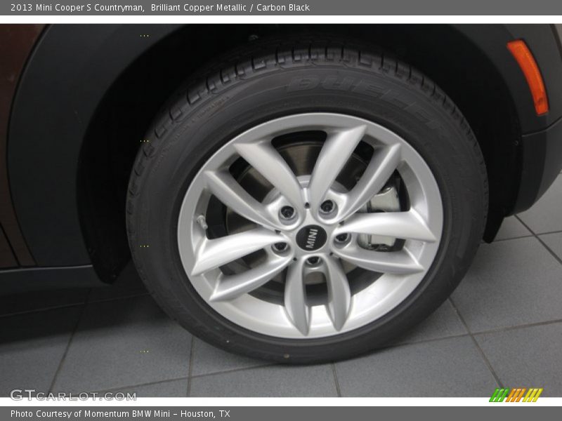 Brilliant Copper Metallic / Carbon Black 2013 Mini Cooper S Countryman