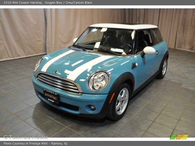 Oxygen Blue / Grey/Carbon Black 2010 Mini Cooper Hardtop