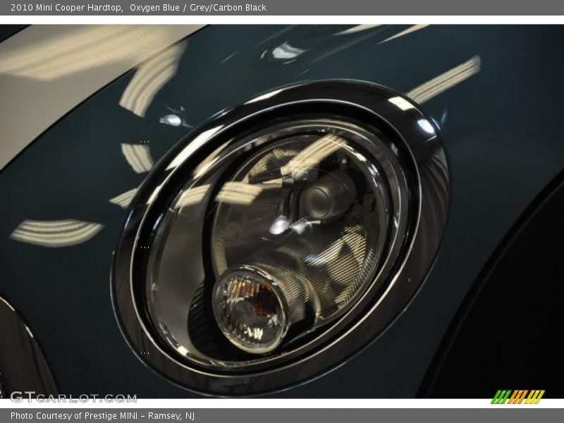 Oxygen Blue / Grey/Carbon Black 2010 Mini Cooper Hardtop