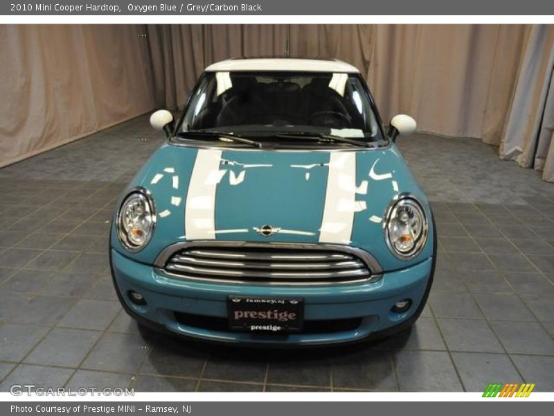 Oxygen Blue / Grey/Carbon Black 2010 Mini Cooper Hardtop
