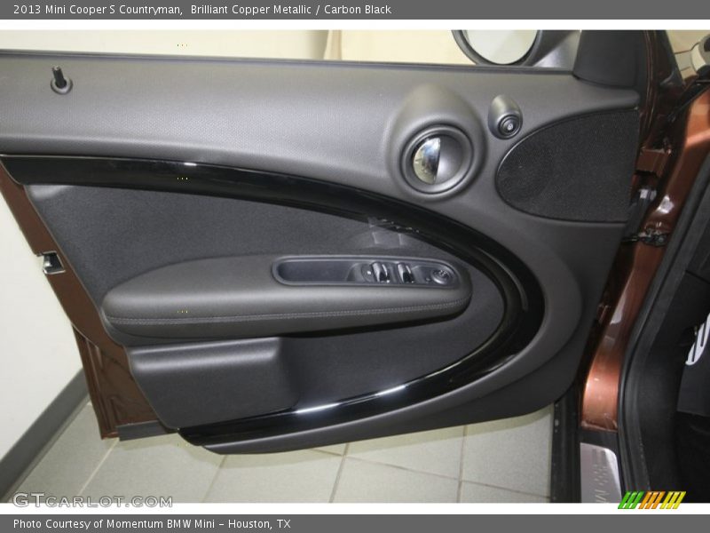 Brilliant Copper Metallic / Carbon Black 2013 Mini Cooper S Countryman