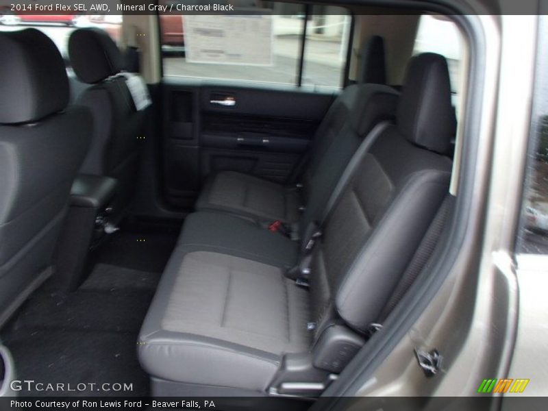 Mineral Gray / Charcoal Black 2014 Ford Flex SEL AWD