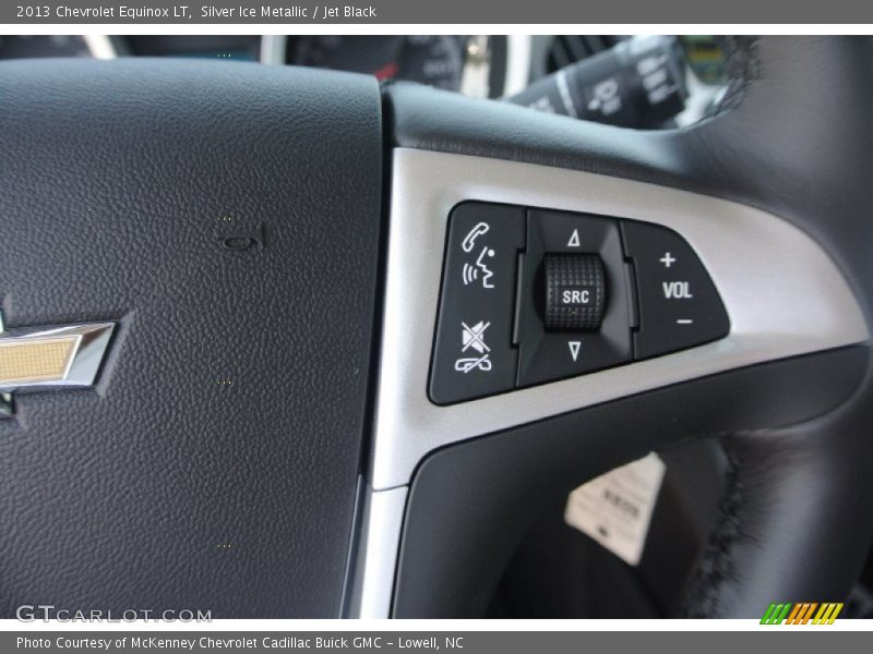 Silver Ice Metallic / Jet Black 2013 Chevrolet Equinox LT