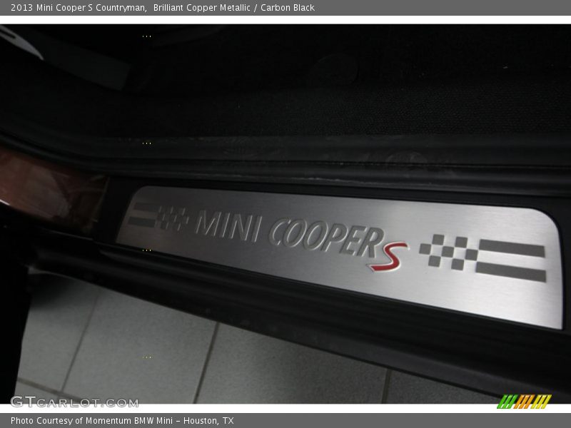 Brilliant Copper Metallic / Carbon Black 2013 Mini Cooper S Countryman