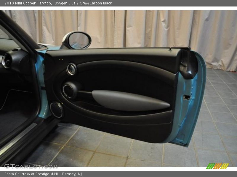 Oxygen Blue / Grey/Carbon Black 2010 Mini Cooper Hardtop