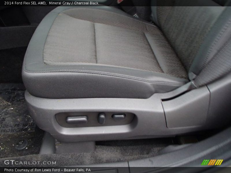 Mineral Gray / Charcoal Black 2014 Ford Flex SEL AWD