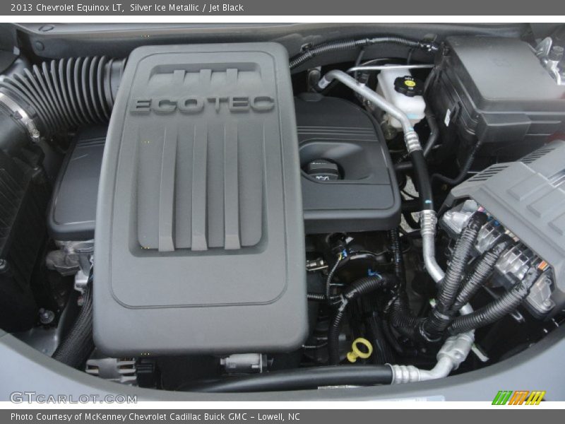 Silver Ice Metallic / Jet Black 2013 Chevrolet Equinox LT