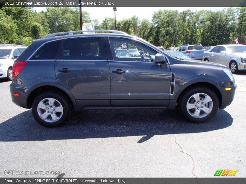 Cyber Gray Metallic / Black 2013 Chevrolet Captiva Sport LS