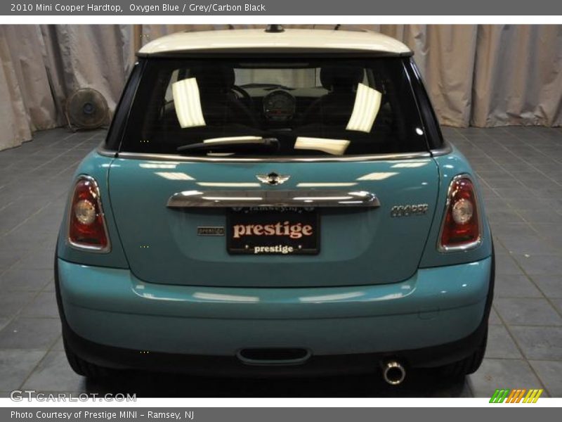 Oxygen Blue / Grey/Carbon Black 2010 Mini Cooper Hardtop