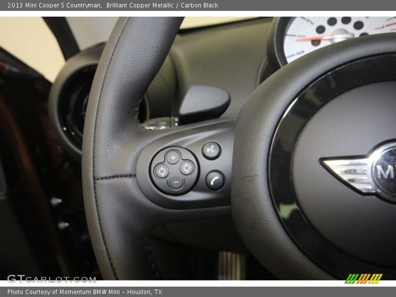 Brilliant Copper Metallic / Carbon Black 2013 Mini Cooper S Countryman