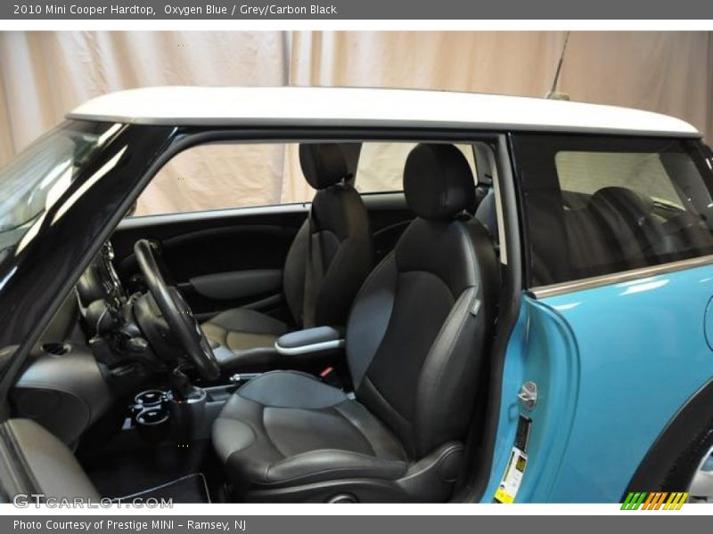 Oxygen Blue / Grey/Carbon Black 2010 Mini Cooper Hardtop