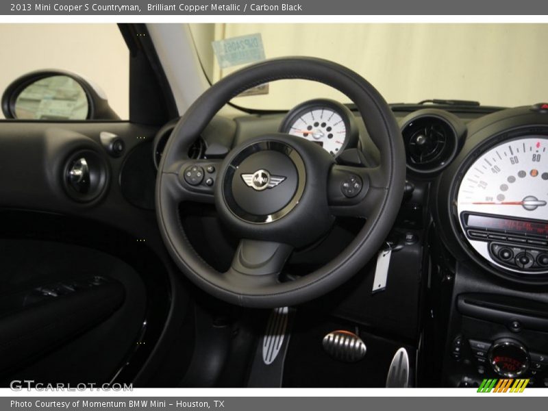 Brilliant Copper Metallic / Carbon Black 2013 Mini Cooper S Countryman