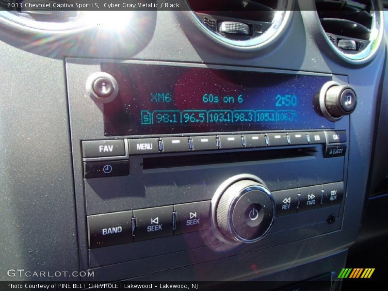 Cyber Gray Metallic / Black 2013 Chevrolet Captiva Sport LS