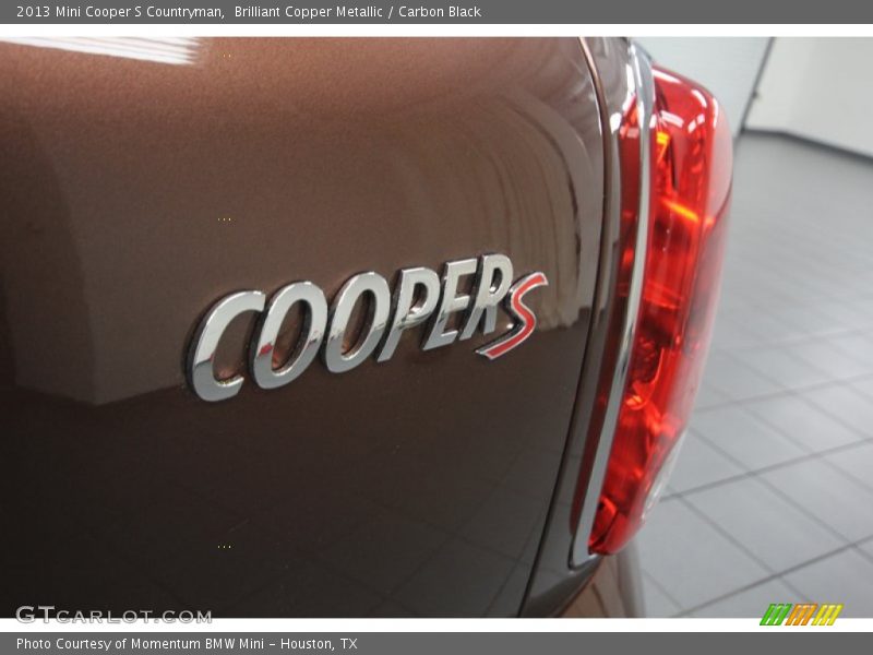 Brilliant Copper Metallic / Carbon Black 2013 Mini Cooper S Countryman