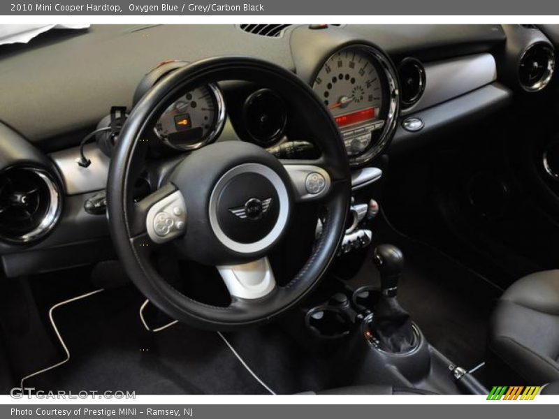 Oxygen Blue / Grey/Carbon Black 2010 Mini Cooper Hardtop