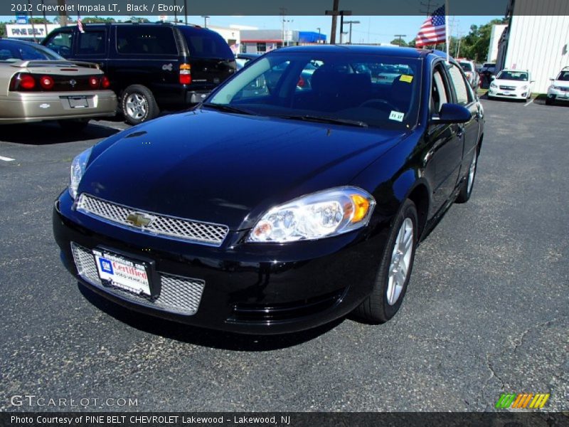 Black / Ebony 2012 Chevrolet Impala LT