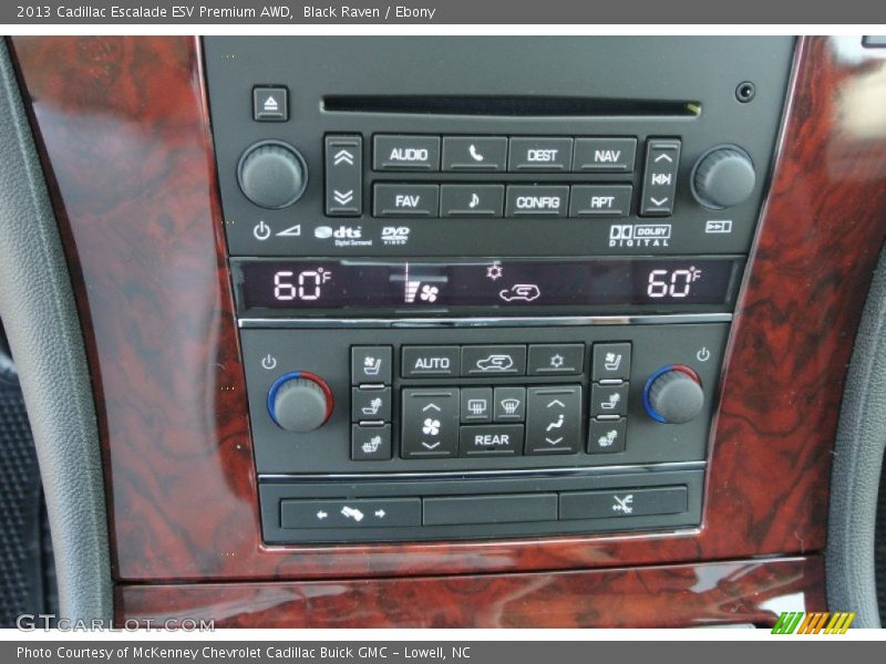Controls of 2013 Escalade ESV Premium AWD