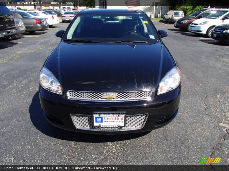 Black / Ebony 2012 Chevrolet Impala LT