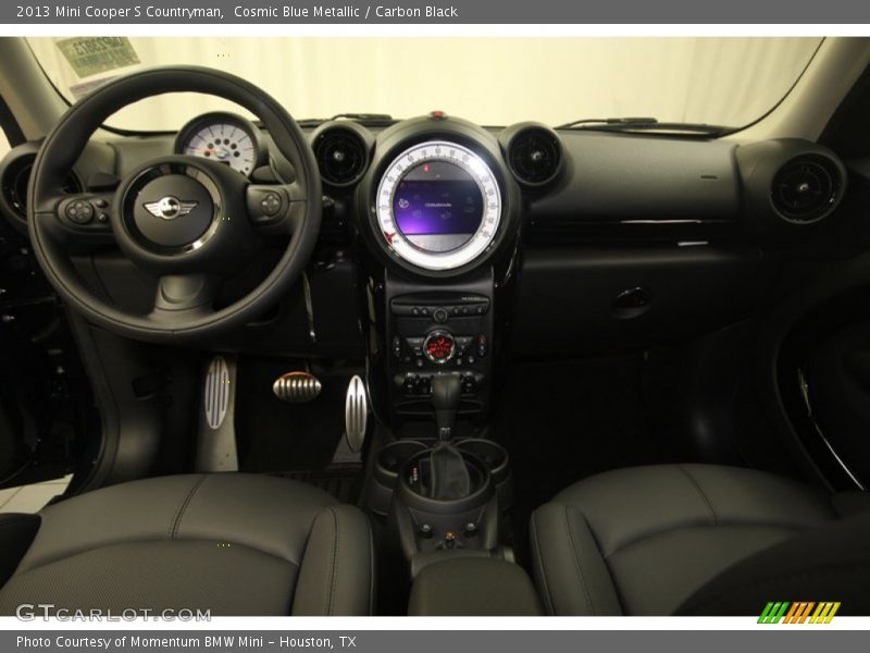 Cosmic Blue Metallic / Carbon Black 2013 Mini Cooper S Countryman