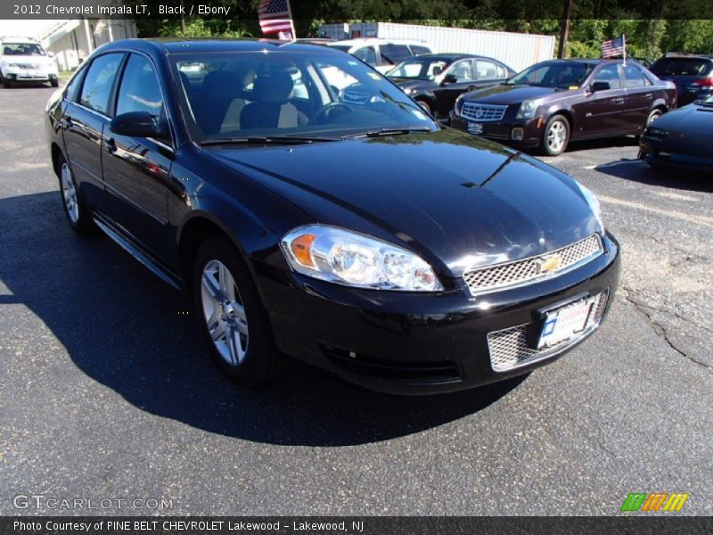 Black / Ebony 2012 Chevrolet Impala LT