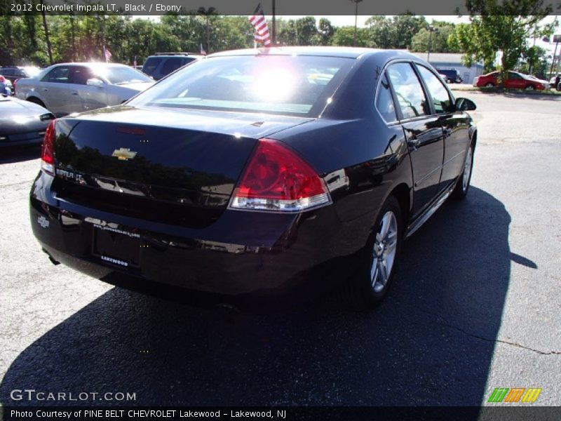 Black / Ebony 2012 Chevrolet Impala LT