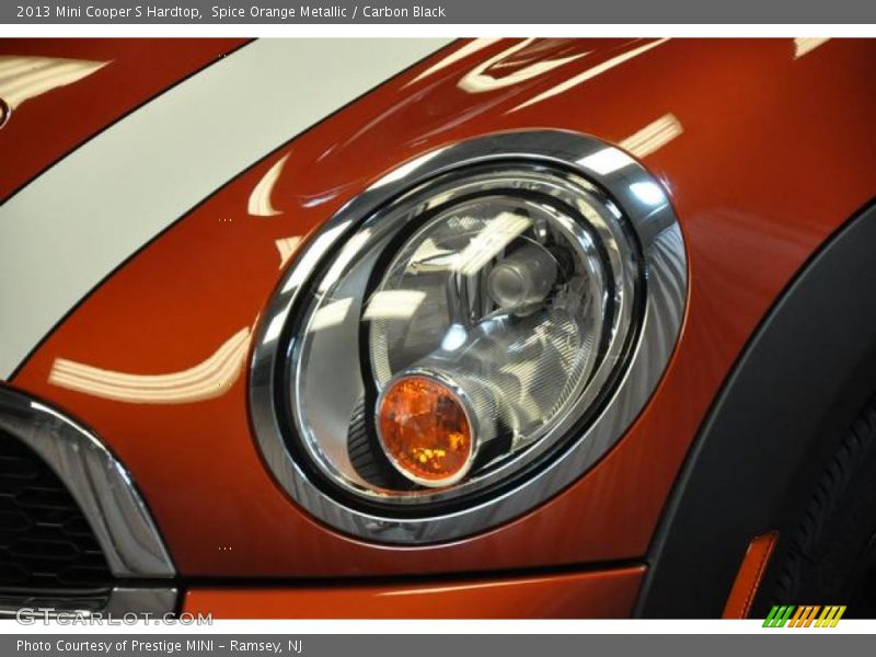 Spice Orange Metallic / Carbon Black 2013 Mini Cooper S Hardtop