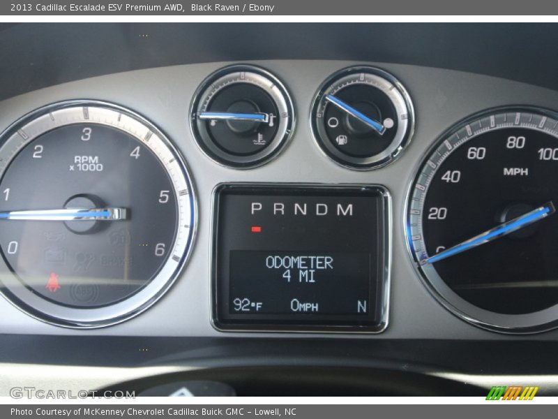 Black Raven / Ebony 2013 Cadillac Escalade ESV Premium AWD
