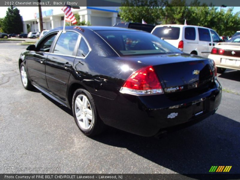 Black / Ebony 2012 Chevrolet Impala LT