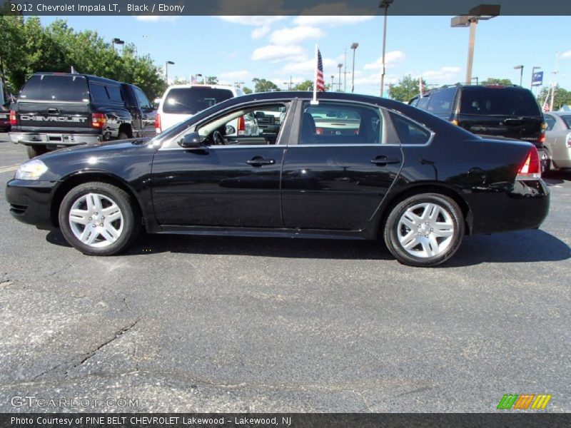 Black / Ebony 2012 Chevrolet Impala LT