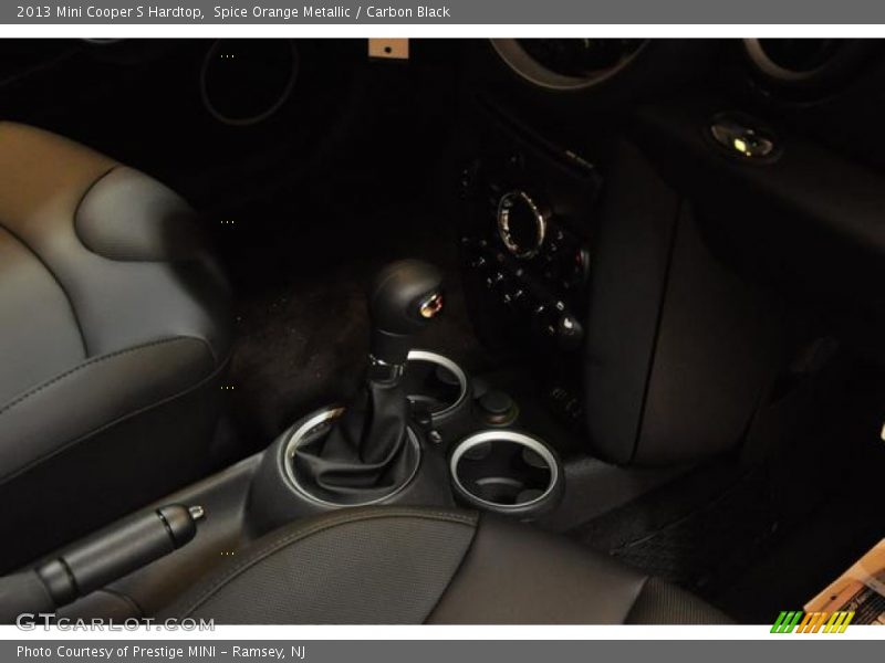 Spice Orange Metallic / Carbon Black 2013 Mini Cooper S Hardtop