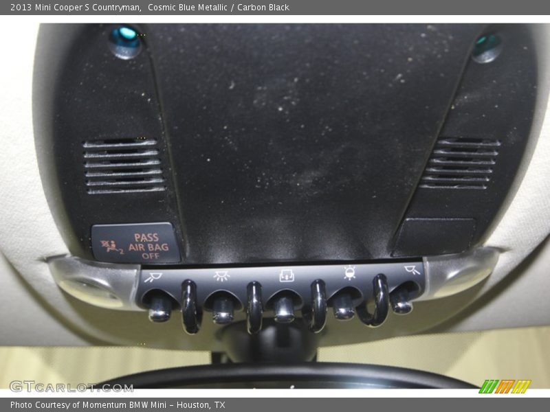 Cosmic Blue Metallic / Carbon Black 2013 Mini Cooper S Countryman