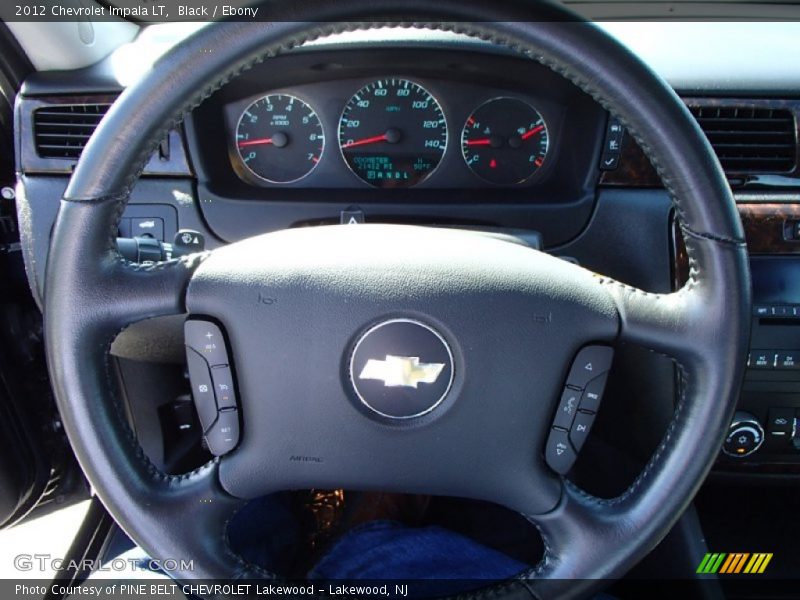 Black / Ebony 2012 Chevrolet Impala LT