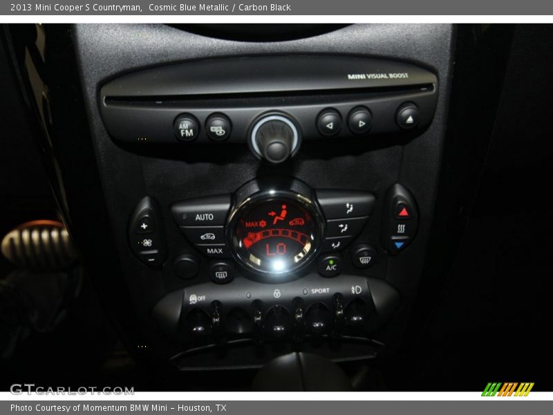 Controls of 2013 Cooper S Countryman