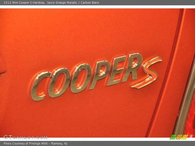 Spice Orange Metallic / Carbon Black 2013 Mini Cooper S Hardtop