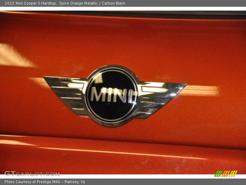 Spice Orange Metallic / Carbon Black 2013 Mini Cooper S Hardtop