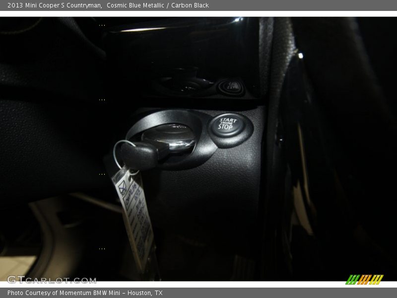 Cosmic Blue Metallic / Carbon Black 2013 Mini Cooper S Countryman