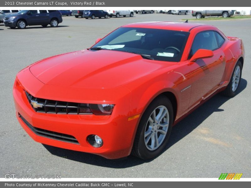 Victory Red / Black 2013 Chevrolet Camaro LT Coupe