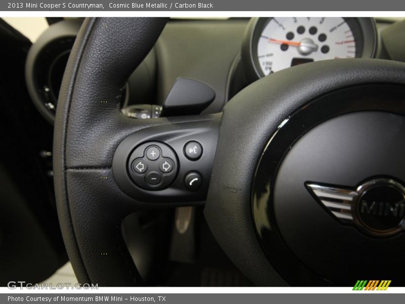Cosmic Blue Metallic / Carbon Black 2013 Mini Cooper S Countryman