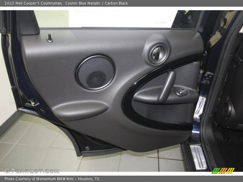 Cosmic Blue Metallic / Carbon Black 2013 Mini Cooper S Countryman