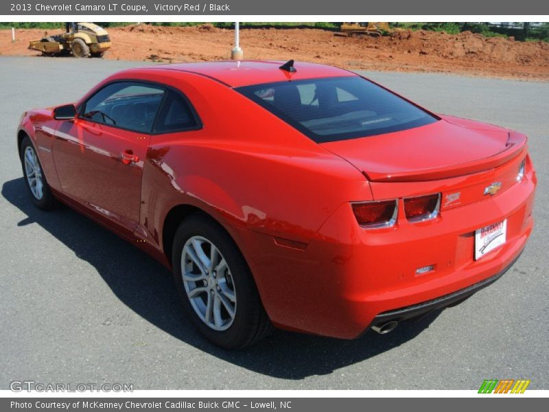 Victory Red / Black 2013 Chevrolet Camaro LT Coupe